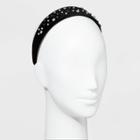 Crystal And Pearl Headbands - A New Day Black