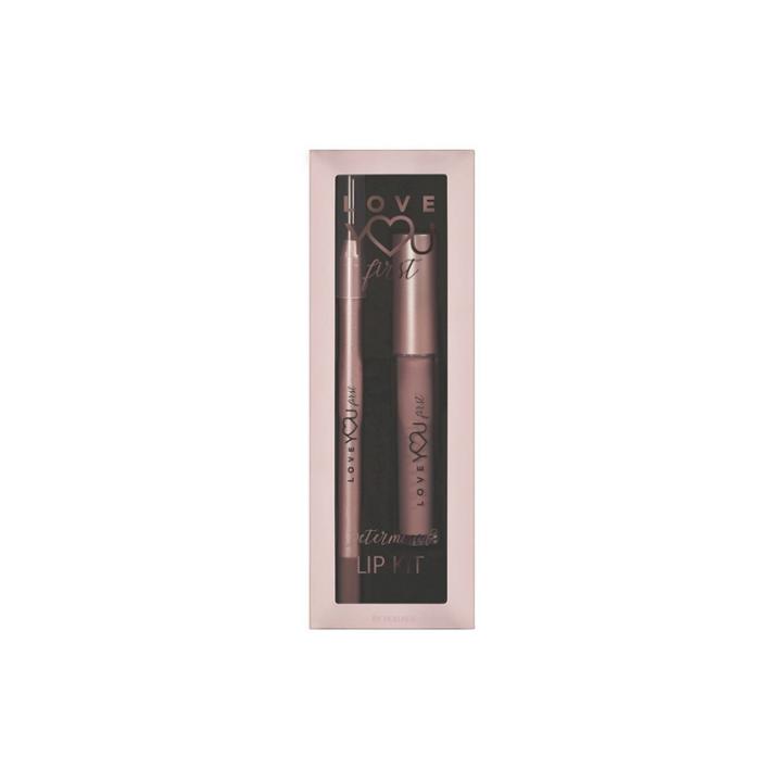 Love You First By Realher Determined Nude Liquid Matte Lip Kit
