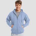 Hanes Men's Ecosmart Fleece Full Zip Hooded Sweatshirt -
