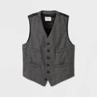 Men's Standard Fit Tailored Suit Vest - Goodfellow & Co Gray