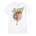 Dc Comics Men's The Flash T-shirt - White