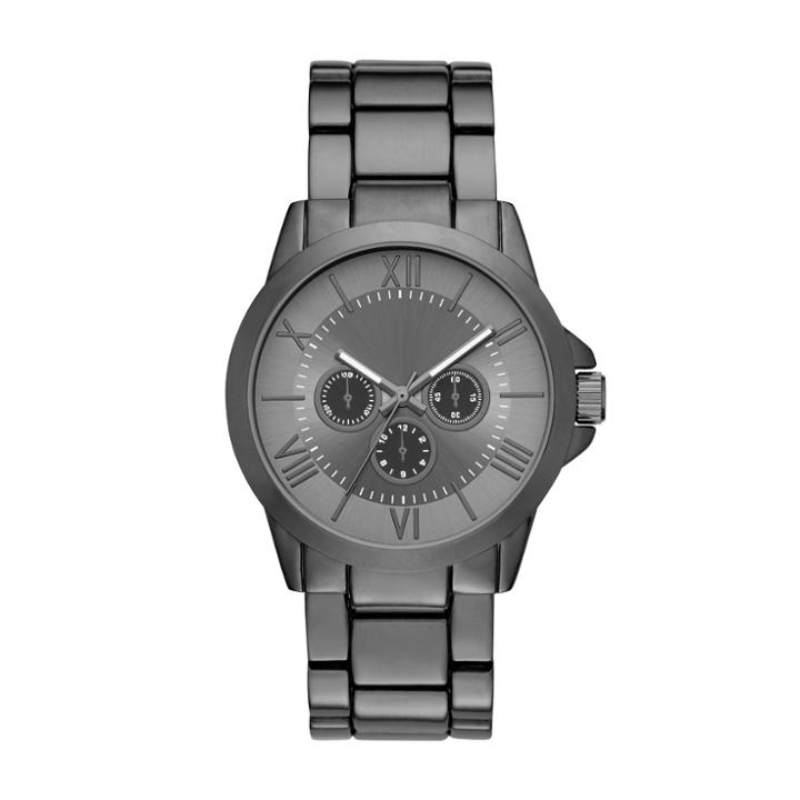 Men's Roman Braclet Watch - Goodfellow & Co Gunmetal