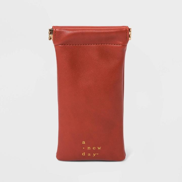 Facile Frame Glasses Case - A New Day Red
