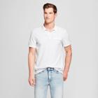 Men's Dot Standard Fit Short Sleeve Novelty Polo Shirt - Goodfellow & Co Federal Blue L, Size: