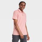 Men's Short Sleeve Polo Shirt - All In Motion Pink