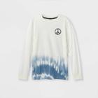 Boys' 'peace Is For Everyone' Graphic Long Sleeve T-shirt - Art Class White