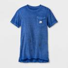 Boys' Splatter Short Sleeve T-shirt - Art Class Blue