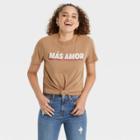 Well Worn Latino Heritage Month Women's Mas Amor Short Sleeve T-shirt -