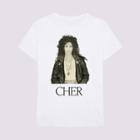 Bravado Men's Short Sleeve Cher Crew T-shirt - Black