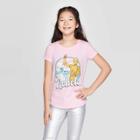 Petitegirls' Star Wars Short Sleeve T-shirt - Gray Xs, Girl's, Pink