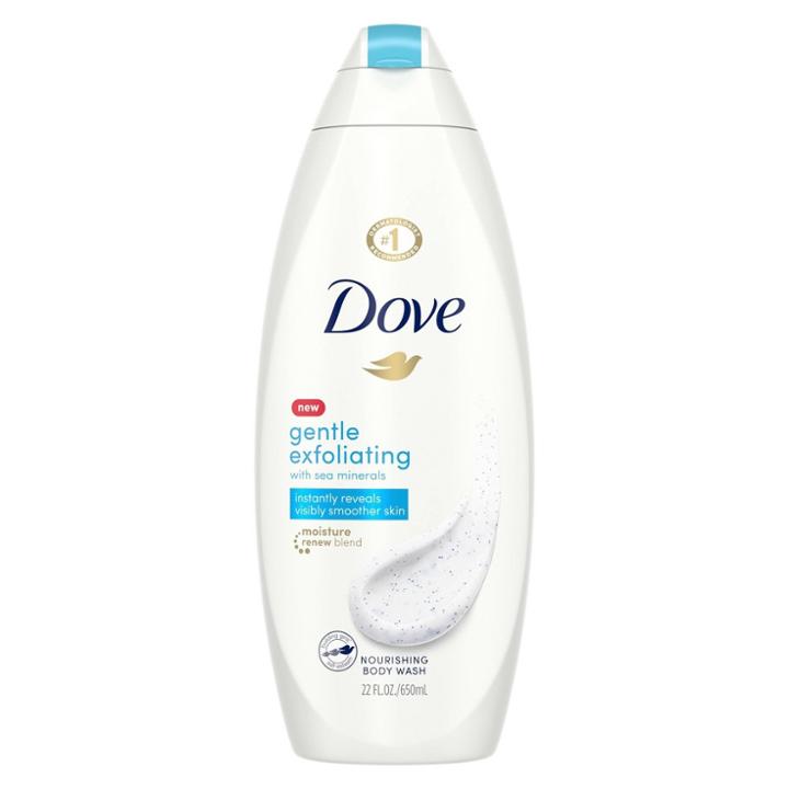 Dove Beauty Dove Gentle Exfoliating Nourishing Body Wash