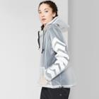 Women's Long Sleeve Full Zip Transparent Windbreaker Jacket - Wild Fable Ivory Xxs, White