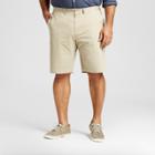 Men's Big & Tall Club Shorts 10.5 - Merona Khaki