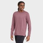 Men's Long Sleeve Performance T-shirt - All In Motion Grape