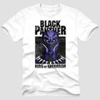 Men's Disney Black Panther 'king Of Wakanda' Short Sleeve T-shirt - White