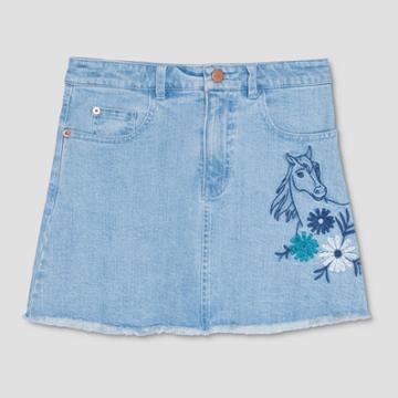 Girls' Spirit Riding Free Bunch Flower Denim