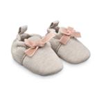 Carter's Just One You Baby Bow Construction Slippers - Tan/blush