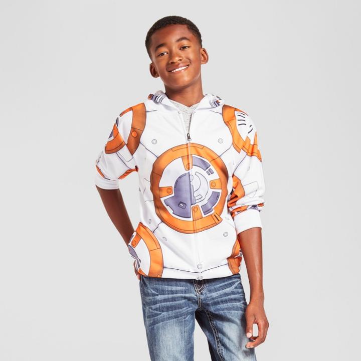Boys' Star Wars Bb8 Sweatshirt - White