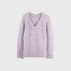 Women's Balloon Sleeve V-neck Pullover Sweater - Universal Thread Lavender