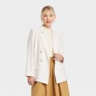 Women's Essential Blazer - A New Day Cream