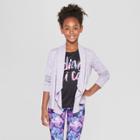 Girls' Studio Cardigan - C9 Champion Lilac Purple Heather