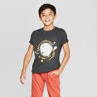 Petiteboys' Graphic Short Sleeve T-shirt - Cat & Jack Black