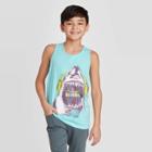 Boys' Graphic Tank Top - Cat & Jack Turquoise Xs, Boy's, Blue