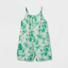 Girls' Sleeveless Tie-dye Romper - Cat & Jack