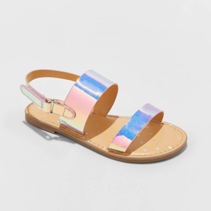 Toddler Girls' Wanda Footbed Sandals - Cat & Jack Pink