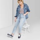 Target Women's Plus Size High-rise Skinny Jeans - Wild Fable Light Indigo