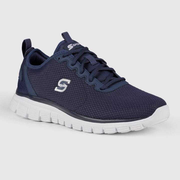 Men's S Sport By Skechers Reiff Performance Athletic Apparel Sneakers - Navy