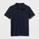 Boys' Short Sleeve Uniform Polo Shirt - Cat & Jack Blue