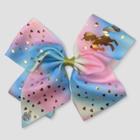 Girls' Nickelodeon Jojo Siwa Pastel Unicorn Bow Hair Clip - Pink/blue,