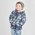 Toddler Boys' Galaxy Softshell Jacket - Cat & Jack Black