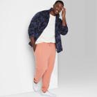 Adult Extended Size Printed Casual Fit High Neck Sweatshirt - Original Use Blue/tie-dye Design