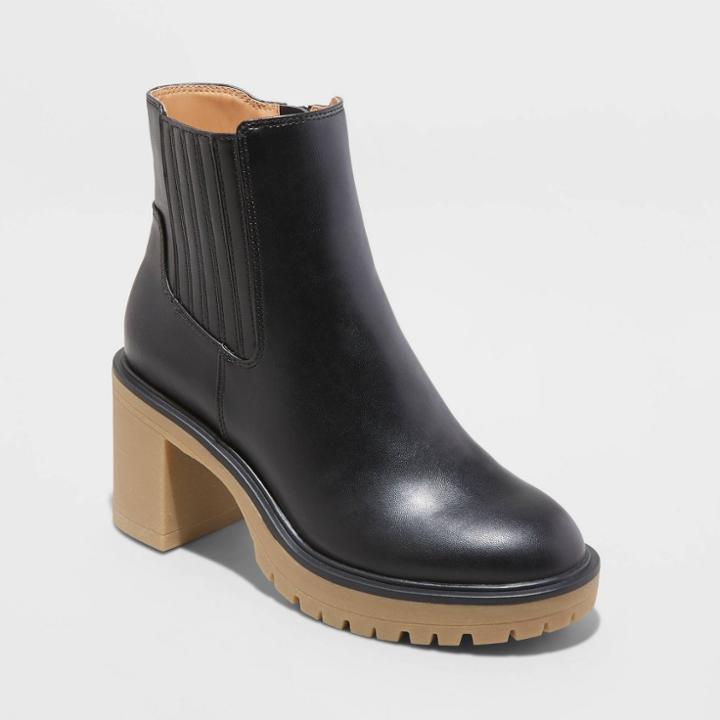 Women's Katrina Platform Boots - Universal Thread Black