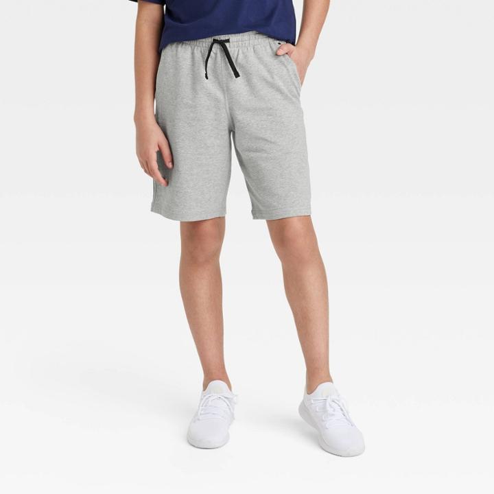 Boys' Core Shorts - All In Motion Heathered Gray