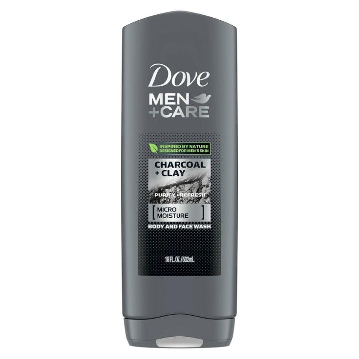 Dove Men+care Elements Charcoal + Clay Micro Moisture Purify + Refresh Body Wash