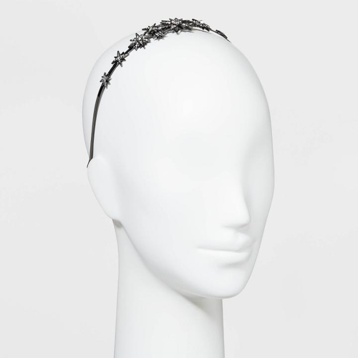 Crystal And Glass Hairband - A New Day Black