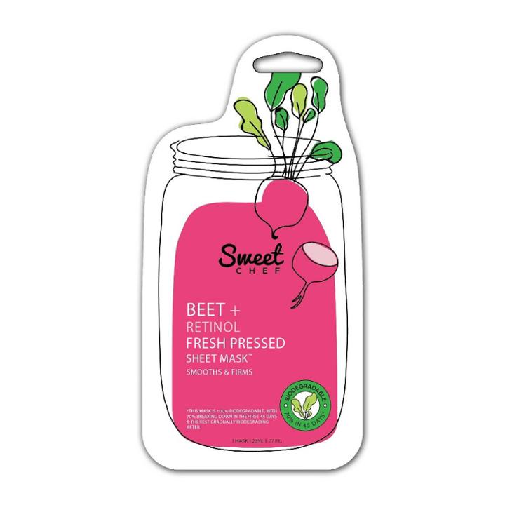 Sweet Chef Beet + Retinol Fresh Pressed Sheet
