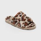 Women's Royal Leopard Slide Slippers - Stars Above Brown