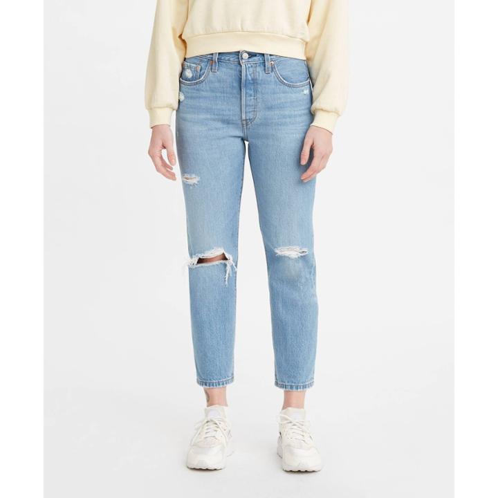 Levi's Women's 501 Super-high Rise Cropped Jeans - Athens Break