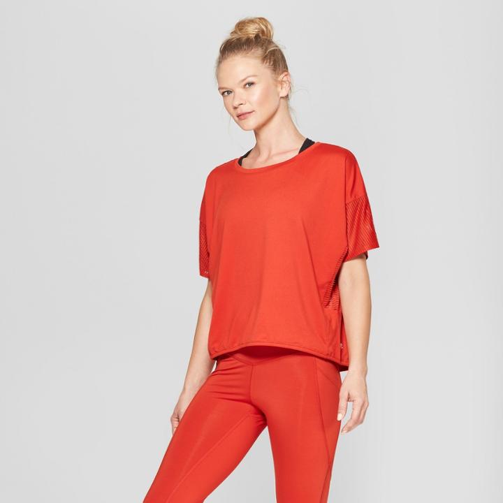 Women's Mesh Back T-shirt - C9 Champion Russet