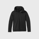 Boys' Tech Fleece Hoodie Sweatshirt - All In Motion Black
