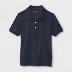 Eddie Bauer Boys' Uniform Polo Shirt - Navy (blue) 10-12,
