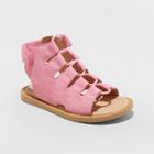 Target Toddler Girls' Just Buds Ghillie Gladiator Sandals - Pink