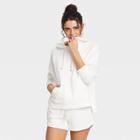 Women's Hooded Sweatshirt - Universal Thread White