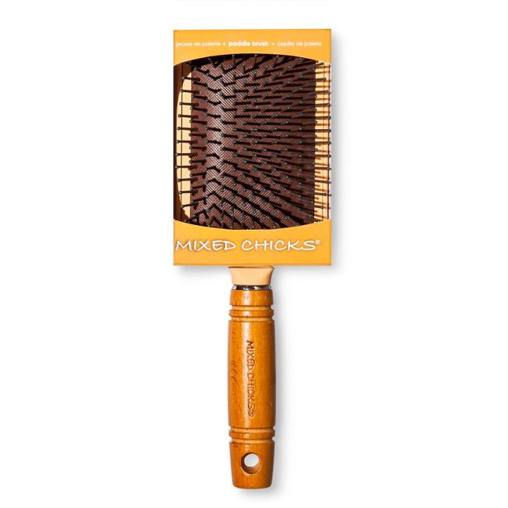 Mixed Chicks Paddle Hair Brush, Tan
