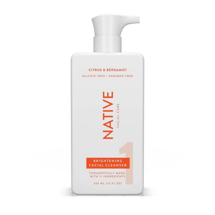 Native Brightening Citrus And Bergamot Facial Cleanser