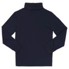French Toast Boys' Long Sleeve Turtleneck Uniform T-shirt - Navy (blue)